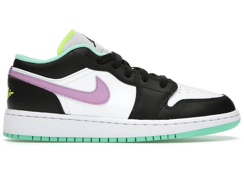 Jordan 1 Low Grün Glühen Violett Schock