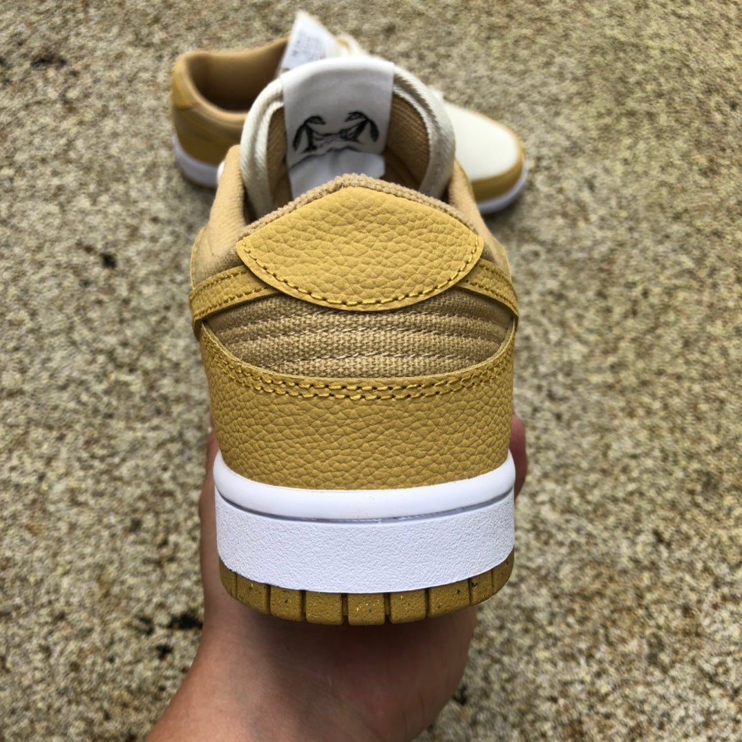 Nike Dunk Low Retro Sun Club Erba di grano arancione 