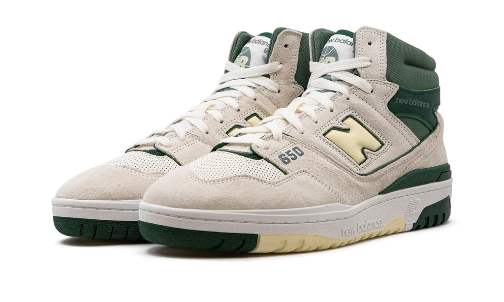 New Balance 650R Sea Salt Nightwatch Green