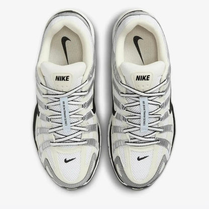 Nike P-6000 Coconut Milk White Metallic Silver