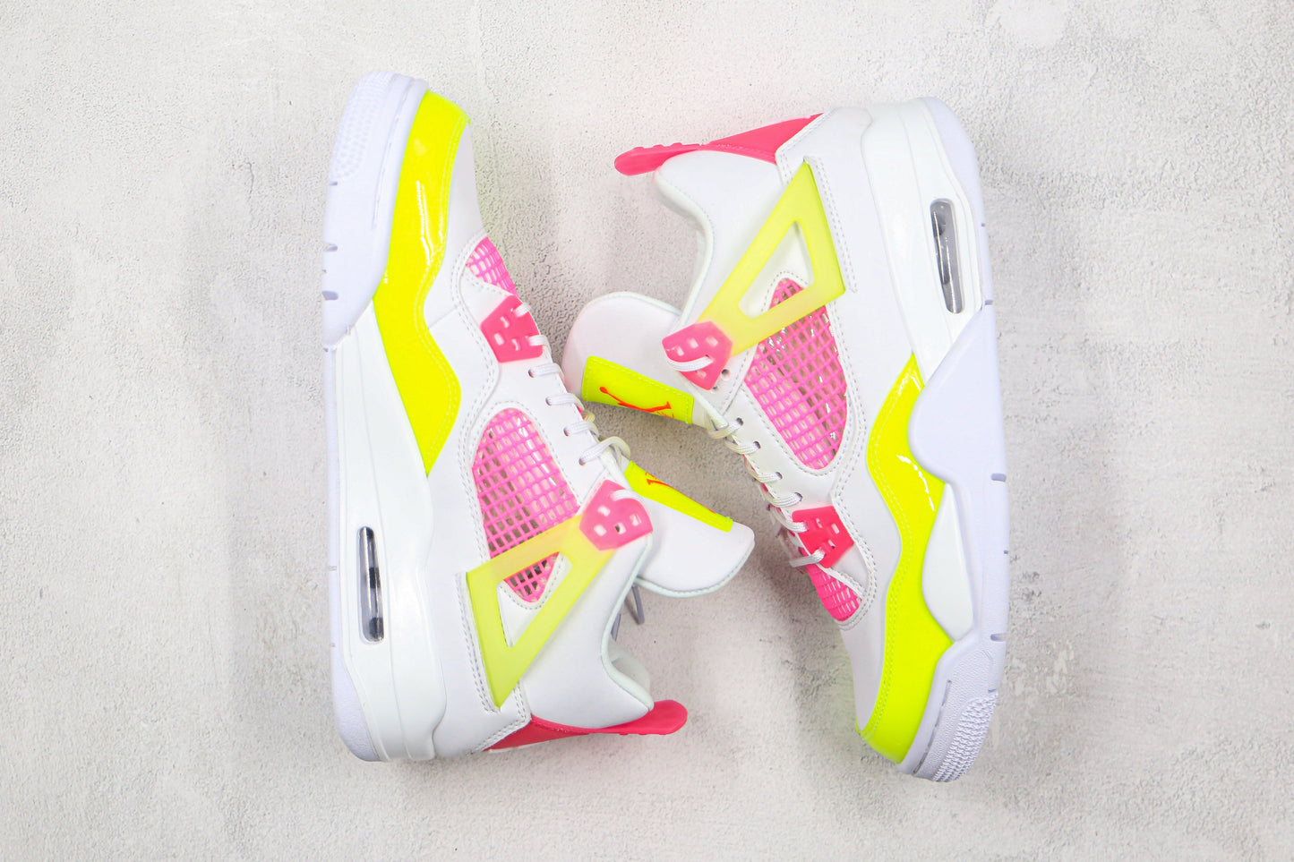 Jordan 4 Retro Bianco Limone Rosa 