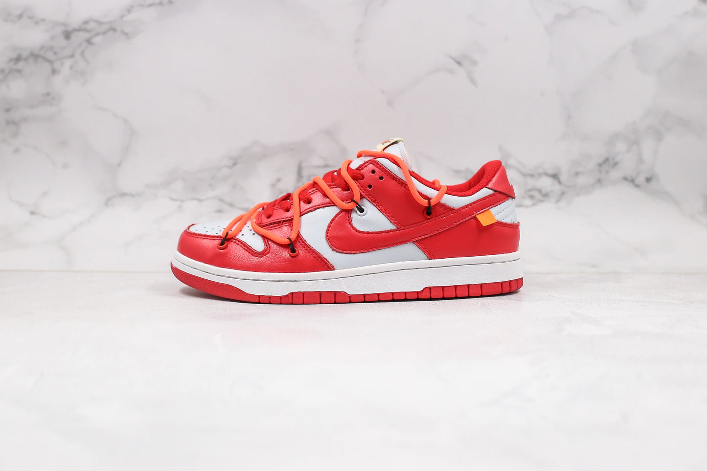 Nike Dunk Low Off White Rosso Università