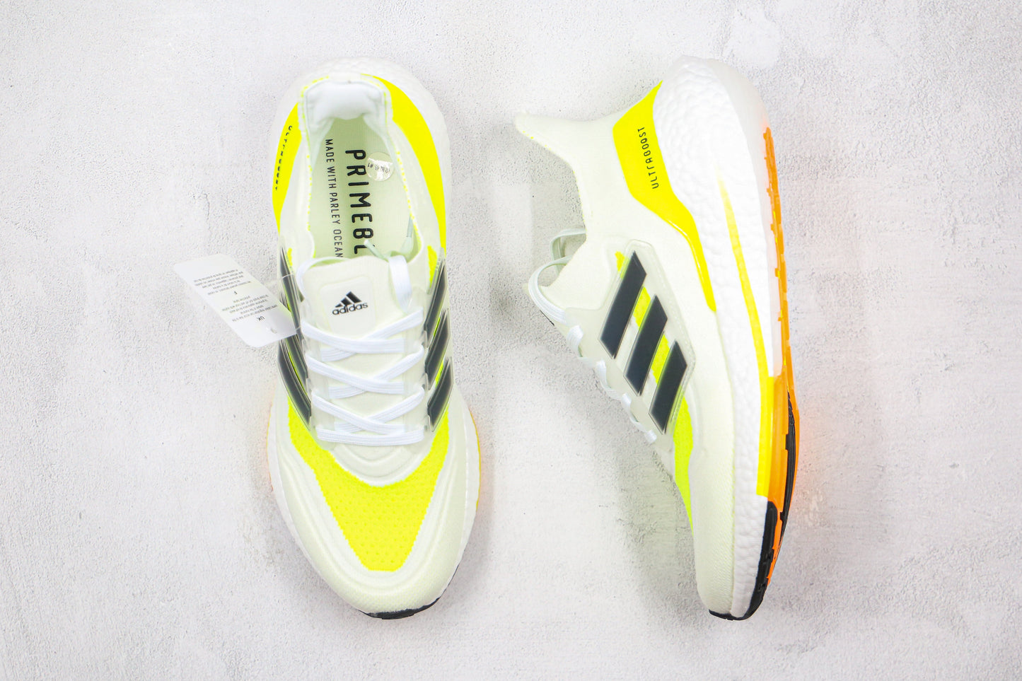 Adidas Ultraboost 21 Giallo Solare Bianco 