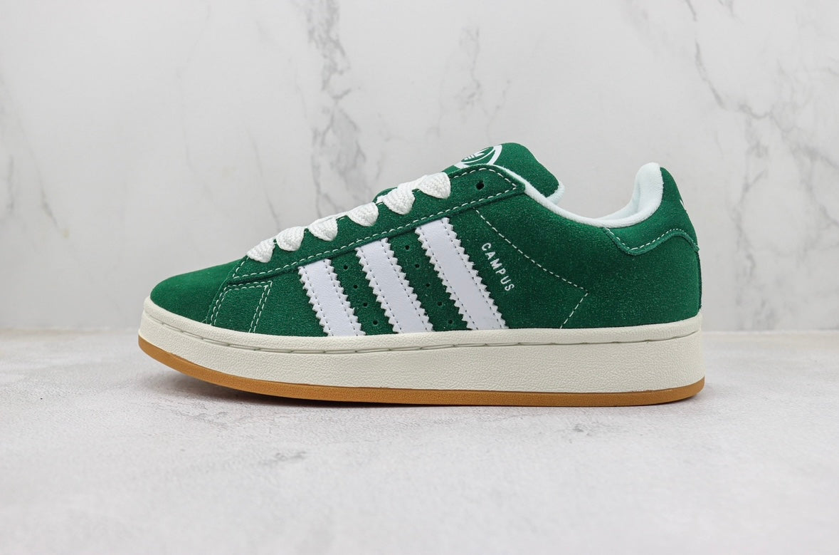 Adidas Campus 00s Verde scuro Bianco nuvola 