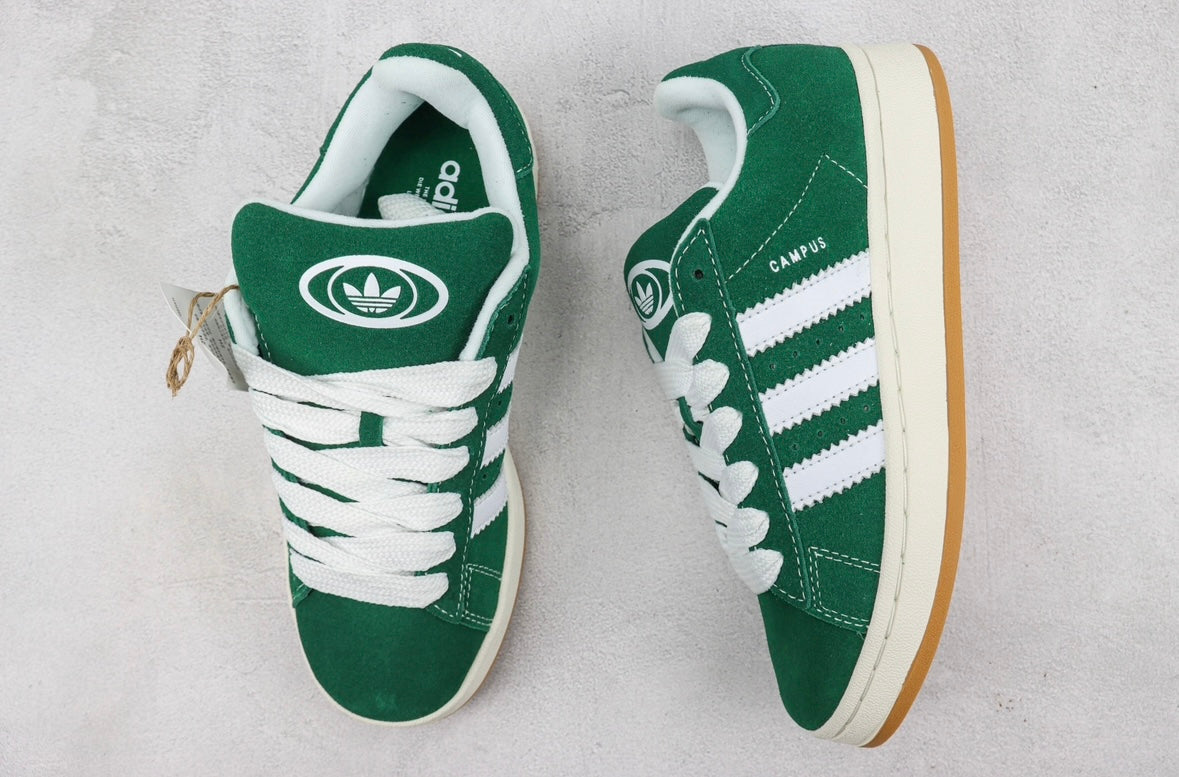 Adidas Campus 00s Verde scuro Bianco nuvola 