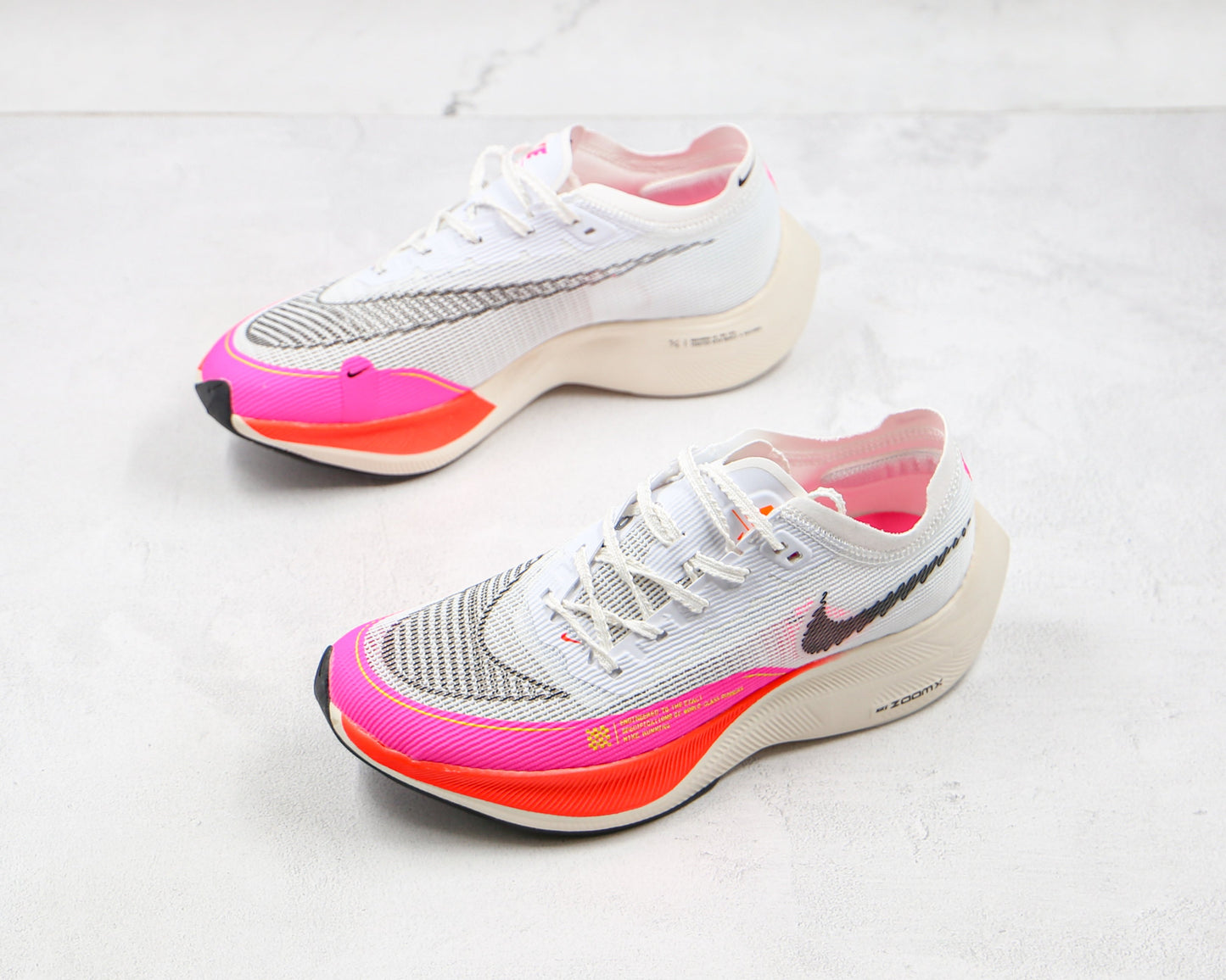 Nike ZoomX Vaporfly Next 2 Bianco Rosa