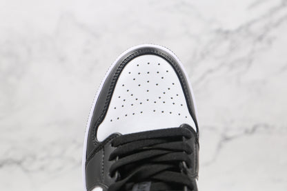 Jordan 1 Low Schwarz Weiß Grau