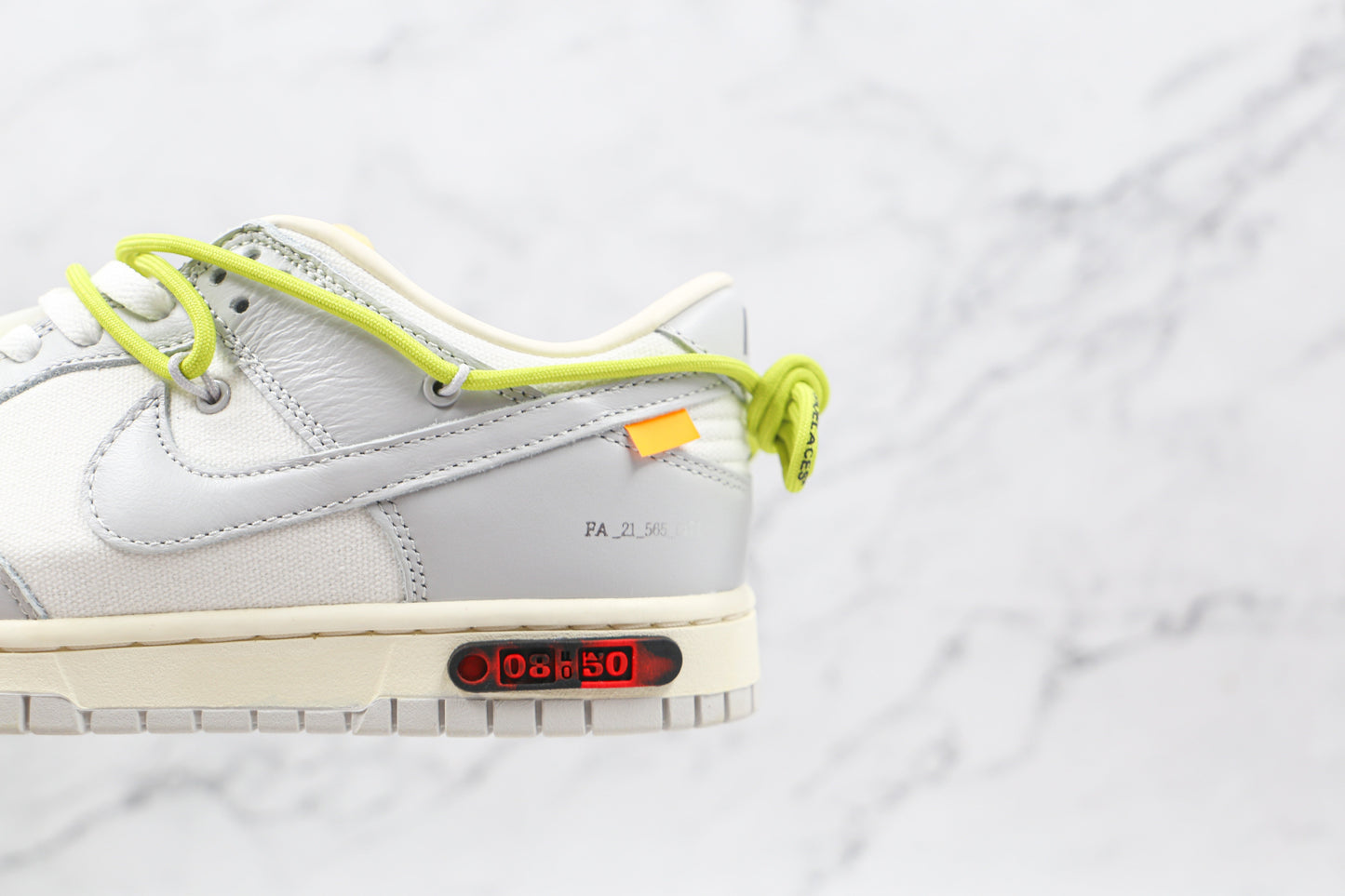 Nike Dunk Low Off White Lotto 08:50 