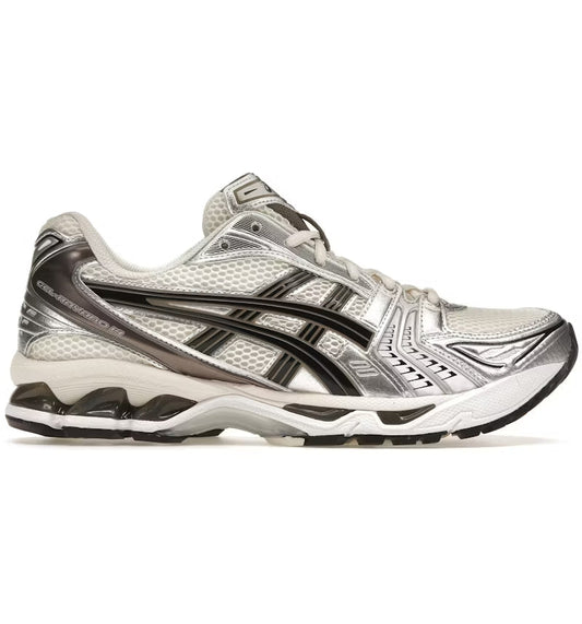 Asics Gel-Kayano 14 Creme Schwarz Metallic Pflaume