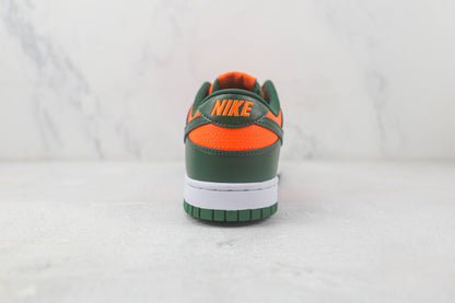 Nike Dunk Low Miami Hurricanes 