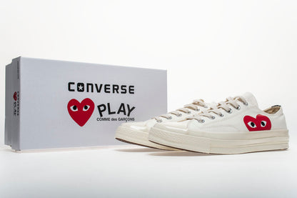 Converse Chuck Taylor All Star 70s Ox Comme des Garçons Play Weiß