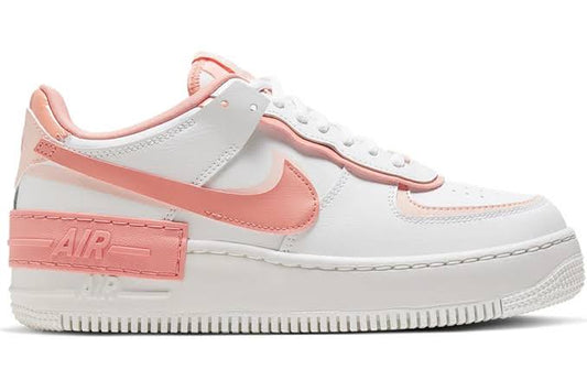 Nike Air Force 1 Shadow Weiß Korallenrosa