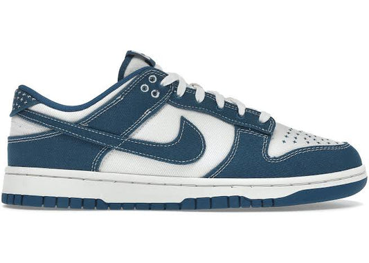 Nike Dunk Low Industrielles Blaues Sashiko