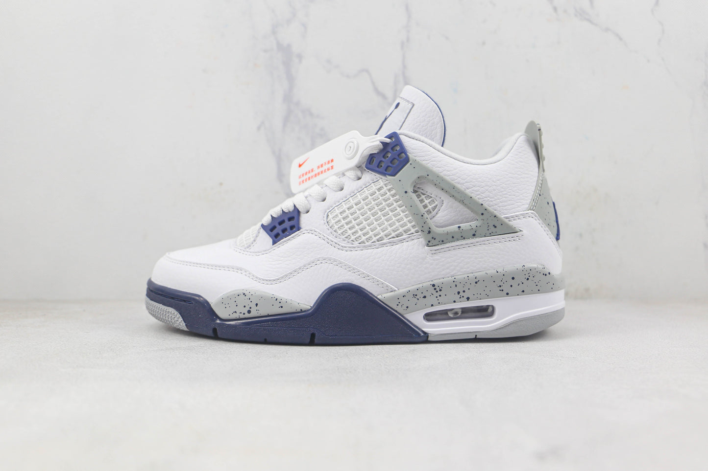 Jordan 4 Retro blu notte 