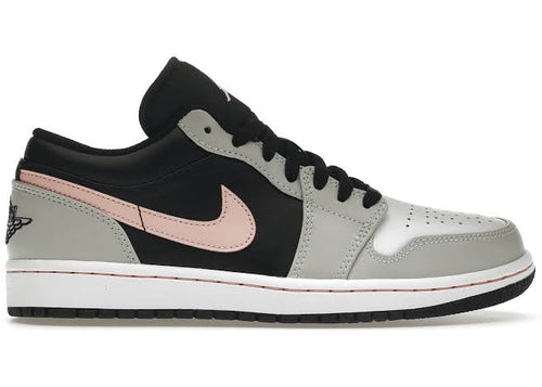 Jordan 1 Low Schwarz Grau Rosa