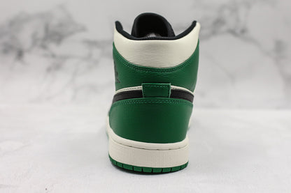 Jordan 1 Mid Pine Green