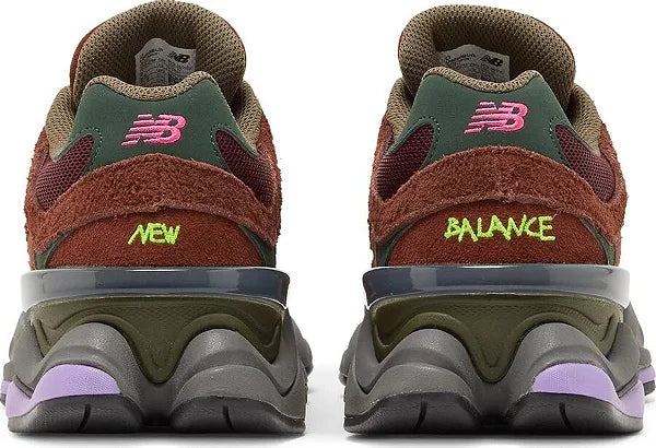 New Balance 9060 Burgunderrosa