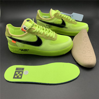 Nike Air Force 1 Low Bianco sporco Volt 