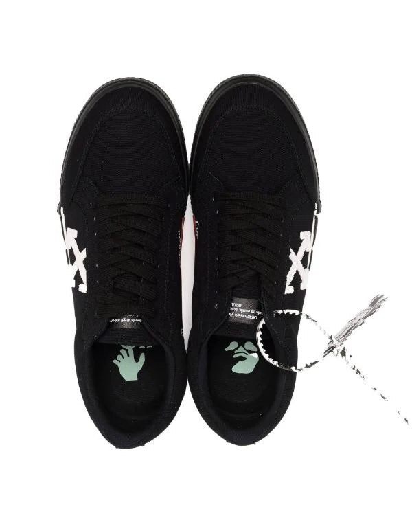 Off-White Vulc Low Schwarz Weiß Pfeil 