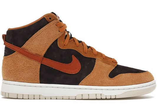 Nike Dunk High – Dunkelrot