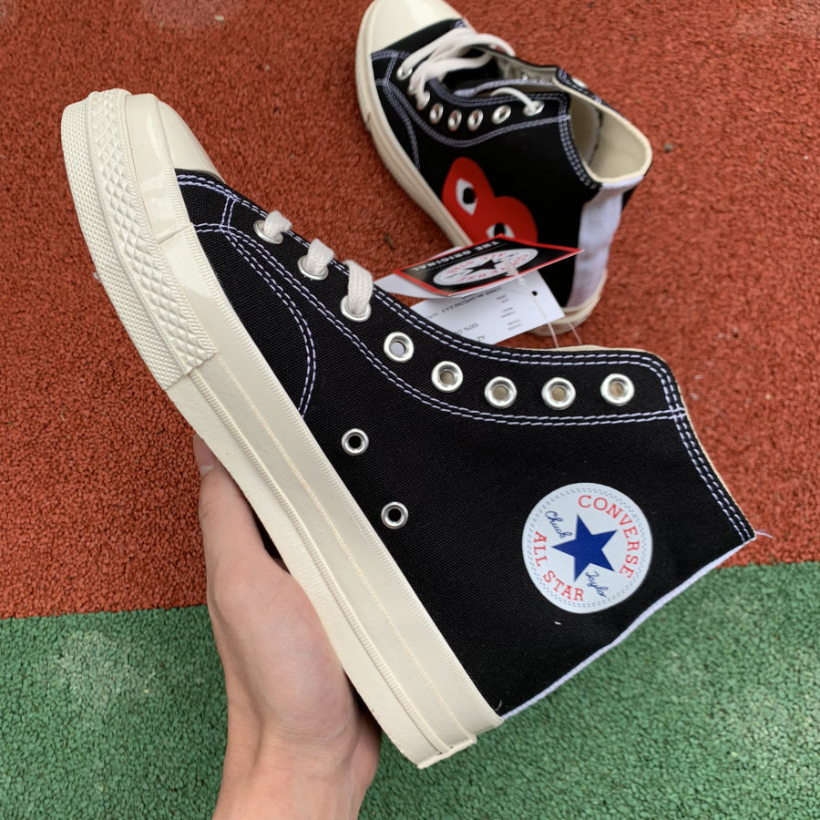 Converse Chuck Taylor All Star 70 HiComme des Garçons Play Schwarz