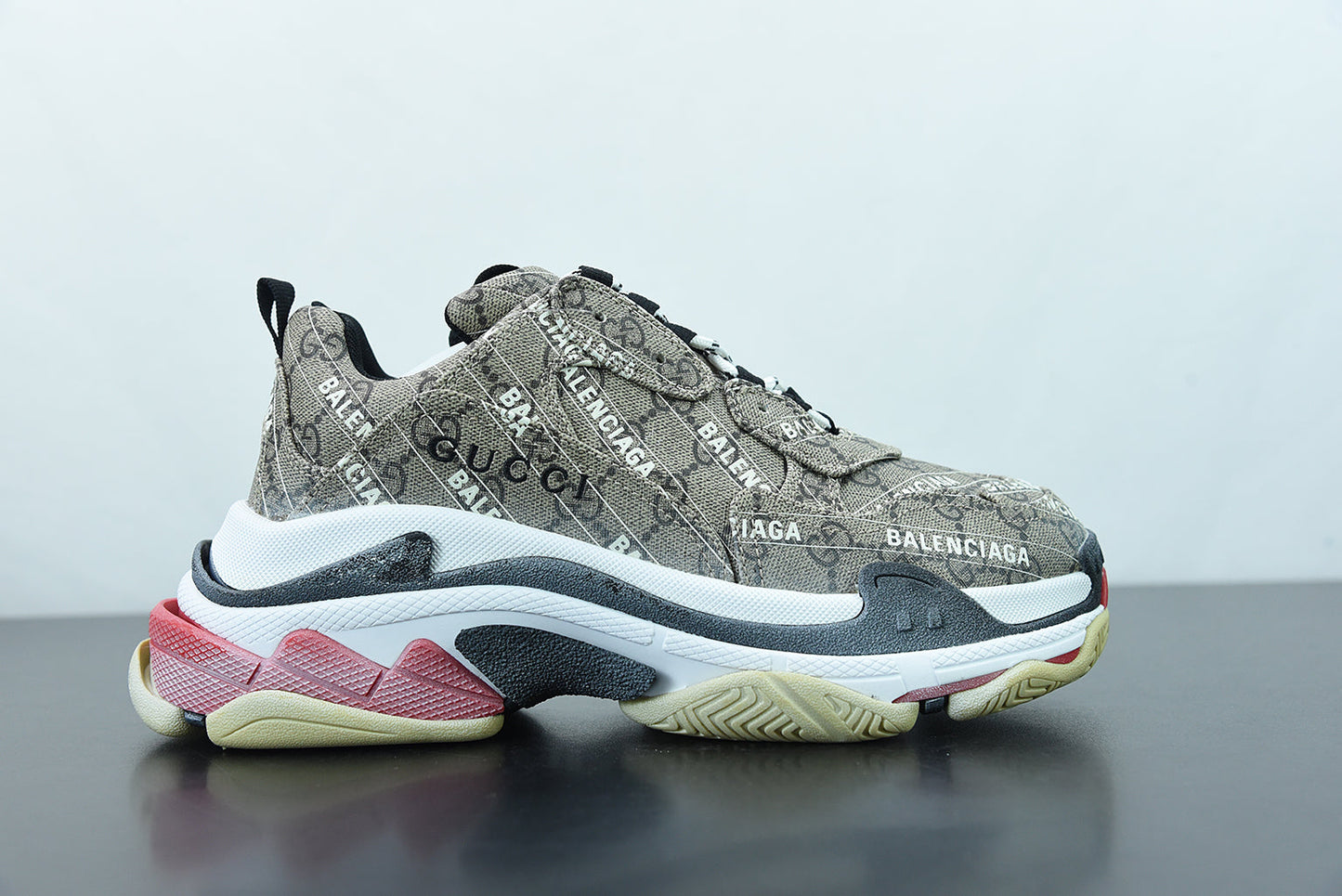 Gucci X Balenciaga Das Hacker-Projekt Triple S Beige