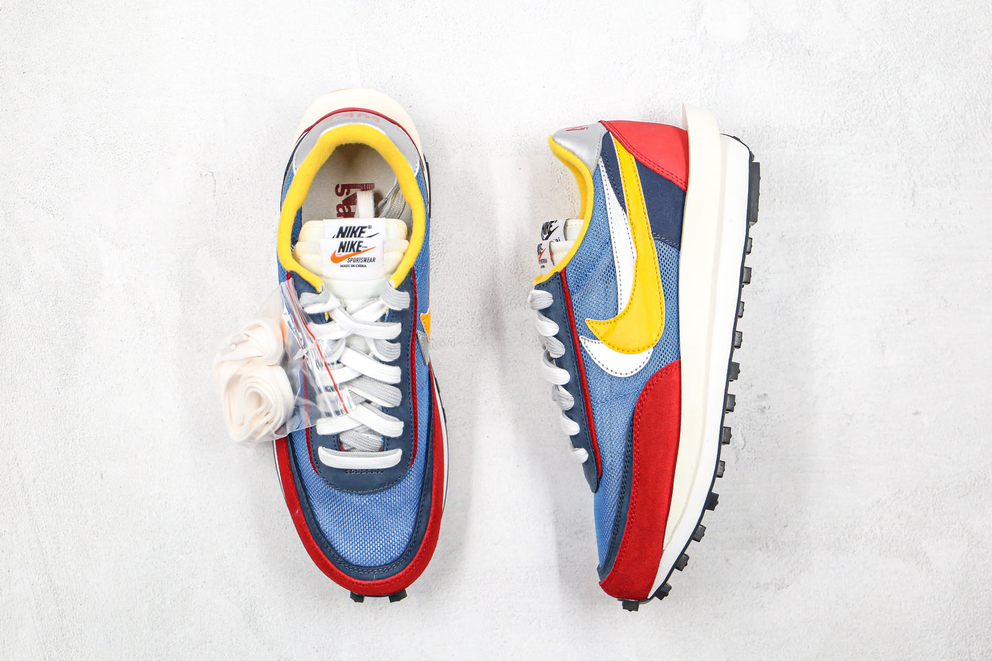 Nike Waffle Sacai Blu Multi 