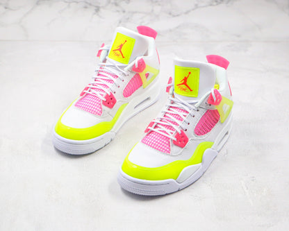 Jordan 4 Retro Bianco Limone Rosa 