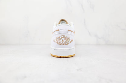 Jordan 1 Low Hemp White