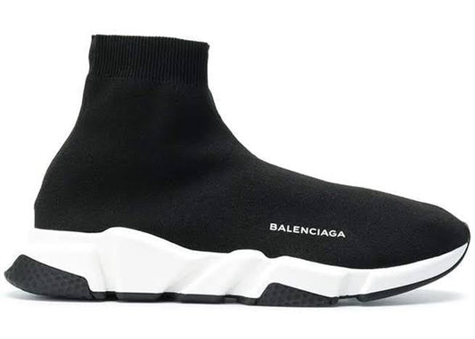 Balenciaga Speed ​​Riciclato Nero Bianco 