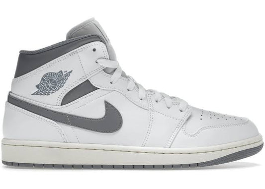 Jordan 1 Mid Grigio neutro