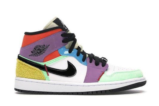 Jordan 1 Mid SE multicolore 