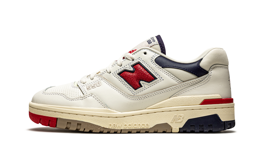 New Balance 550 Aime Leon Dore  White Navy Red