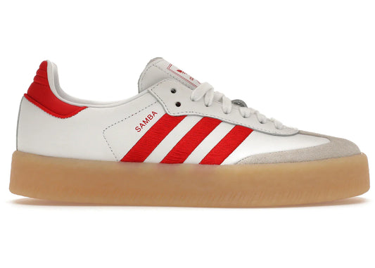 Adidas Sambae Bianco Meglio Scarlet Gum 