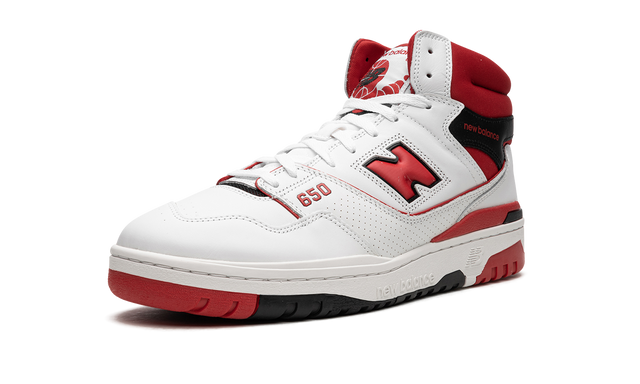 New Balance 650 White/Red