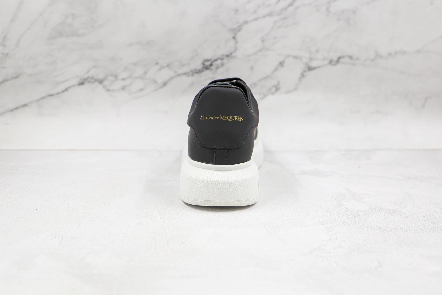 Alexander Mcqueen Oversized Black White Sole