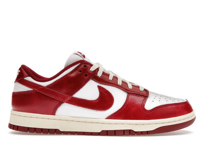 Nike Dunk Low PRM Vintage Rosso Squadra 