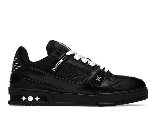 Louis Vuitton Trainer Black Embossed Monogram