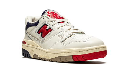 New Balance 550 Aime Leon Dore  White Navy Red