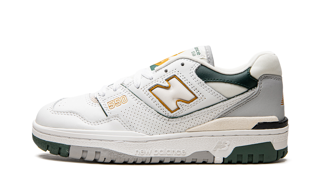 New Balance 550 White Nightwatch Green