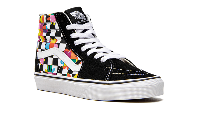 Vans SK8-Hi "Floral Checkerboard"