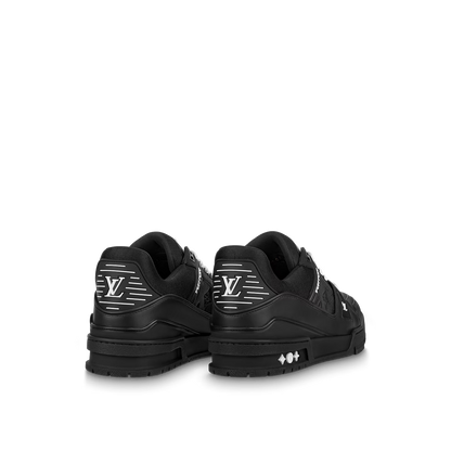 Louis Vuitton Trainer Black Embossed Monogram