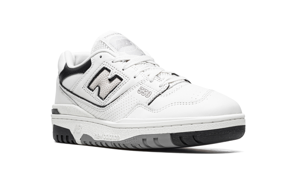 New Balance 550 White Black Rain Cloud