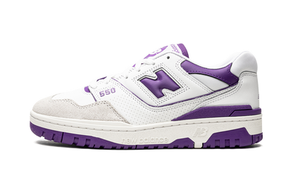 New Balance 550 Purple White