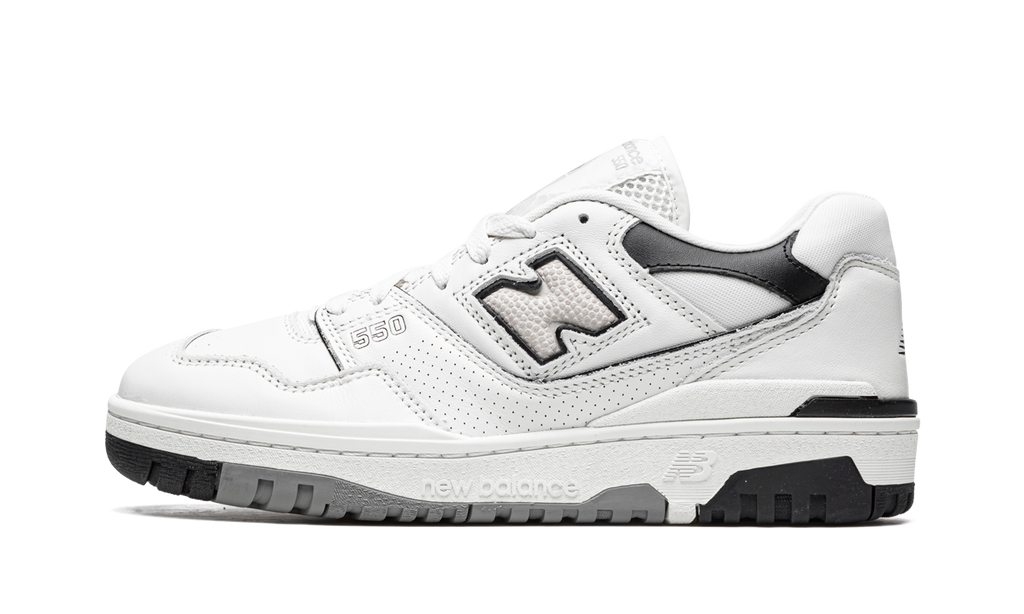 New Balance 550 White Black Rain Cloud